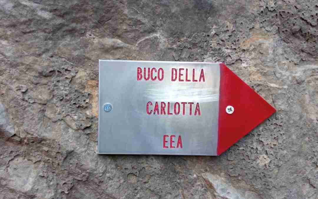 Nuovo Sentiero Attrezzato “Buco della carlotta”
